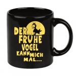 Kaffee Tasse: DER FRÜHE VOGEL KANN MICH MAL